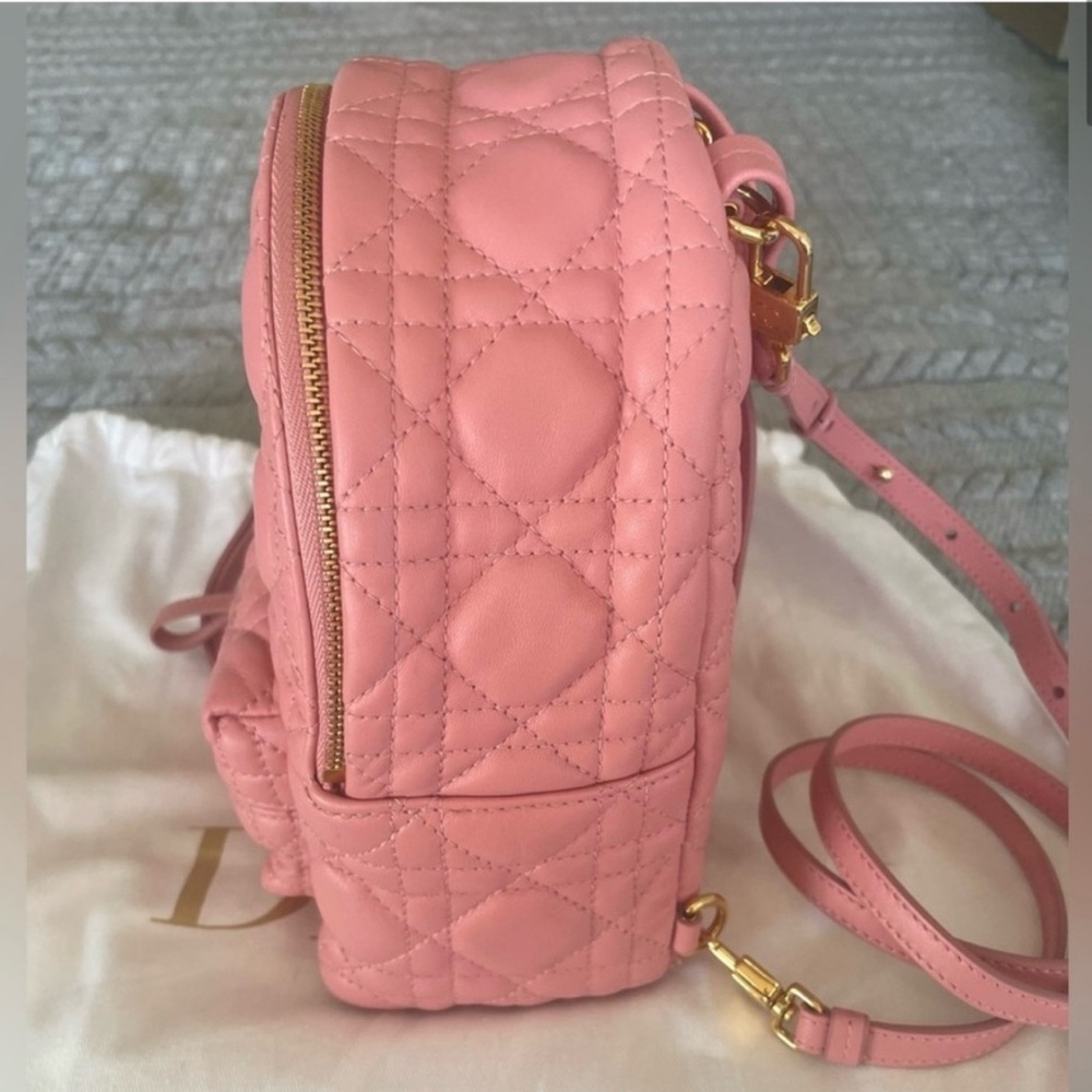 Christian Dior Dioramour Cannage Quilt Lambskin Mini Backpack - Picture 2 of 16